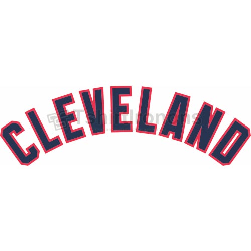 Cleveland Indians T-shirts Iron On Transfers N1558